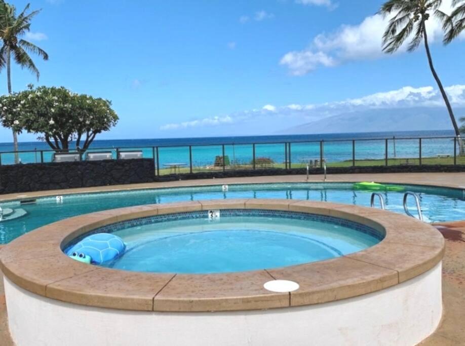 Coral Cove-Poolside Condo And Panoramic Ocean View 卡哈纳 外观 照片